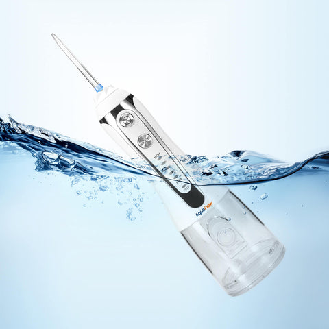 Professional Cordless Water Flosser - 2024 Upgraded Water Pick - Battery Powered & Portable
